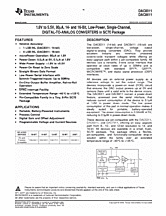 DataSheet DAC8311 pdf